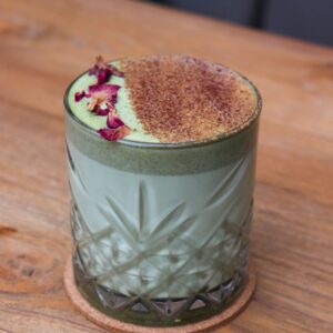 Cinnamon Matcha Latte