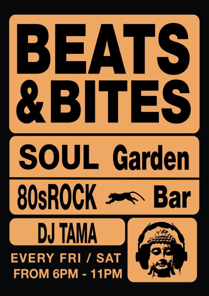 Saturday beats and bites event