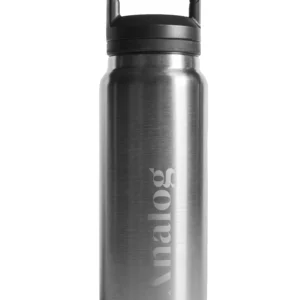 800ML ANALOG TUMBLER BOTTLE SILVER